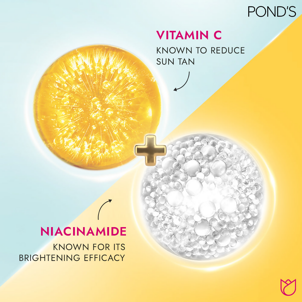 Ponds Detan Facewash with Vitamin C & Niacinamide | Grocsy