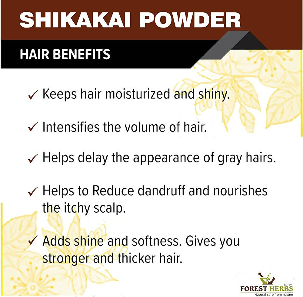 Forest Herbs 100% Natural Organic Amla, Reetha, Shikakai Powder Combo | Grocsy