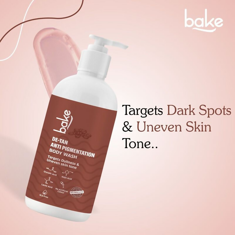 Bake De-Tan Anti Pigmentation Coffee Body Wash | Grocsy
