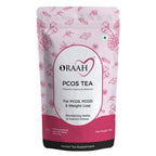 Oraah PCOS PCOD Herbal Tea - Kashmiri Kahwa Flavour | Grocsy