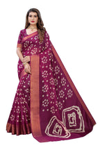 Vamika Purple and Gold Linen Jari Border Saree (RADHIKA PURPLE) | Grocsy