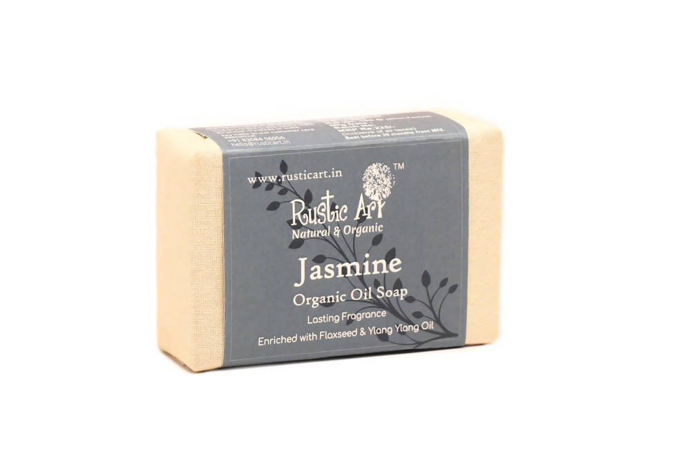Rustic Art Jasmine Organic Oil Soap | Grocsy