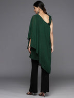 Ahalyaa Women's Traditional wear Tunic - Dark Green | Grocsy