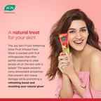 Joy Apple Face Wash For Skin Softening Dead Skin Removal & Exfoliation | Grocsy