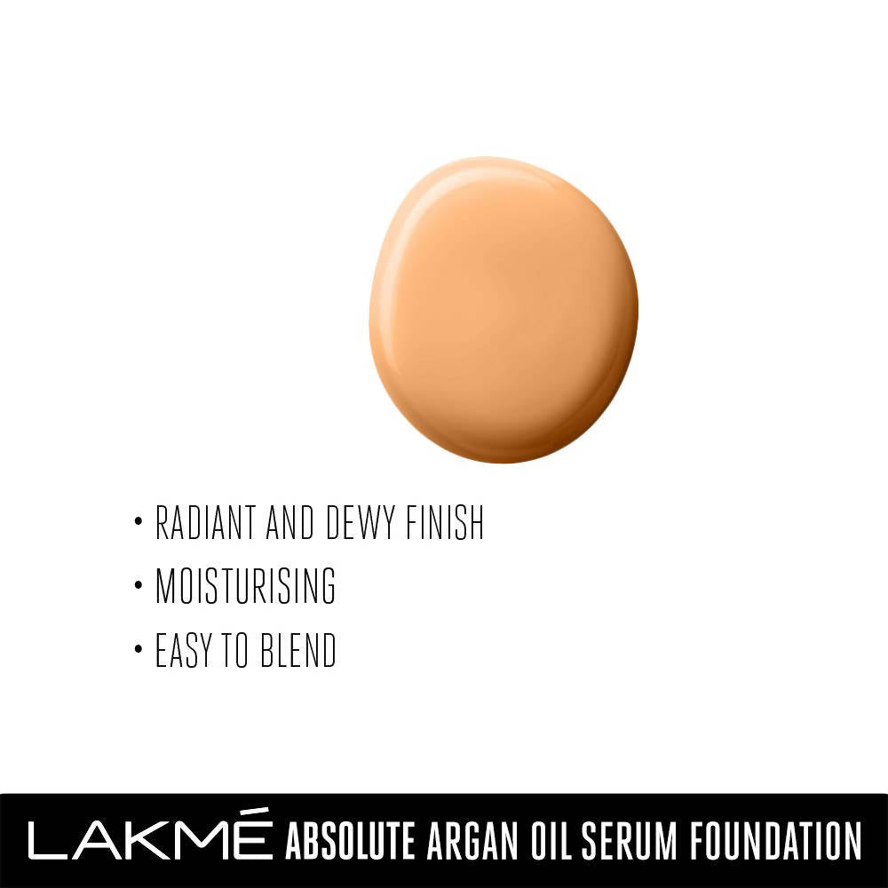 Lakme Absolute Argan Oil Serum Foundation - Cool Ivory | Grocsy