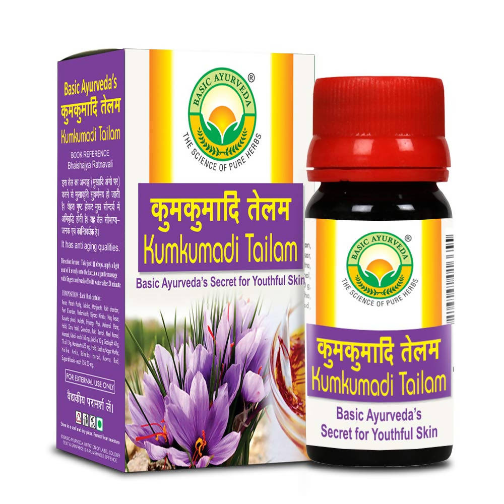 Basic Ayurveda Kumkumadi Tailam | Grocsy