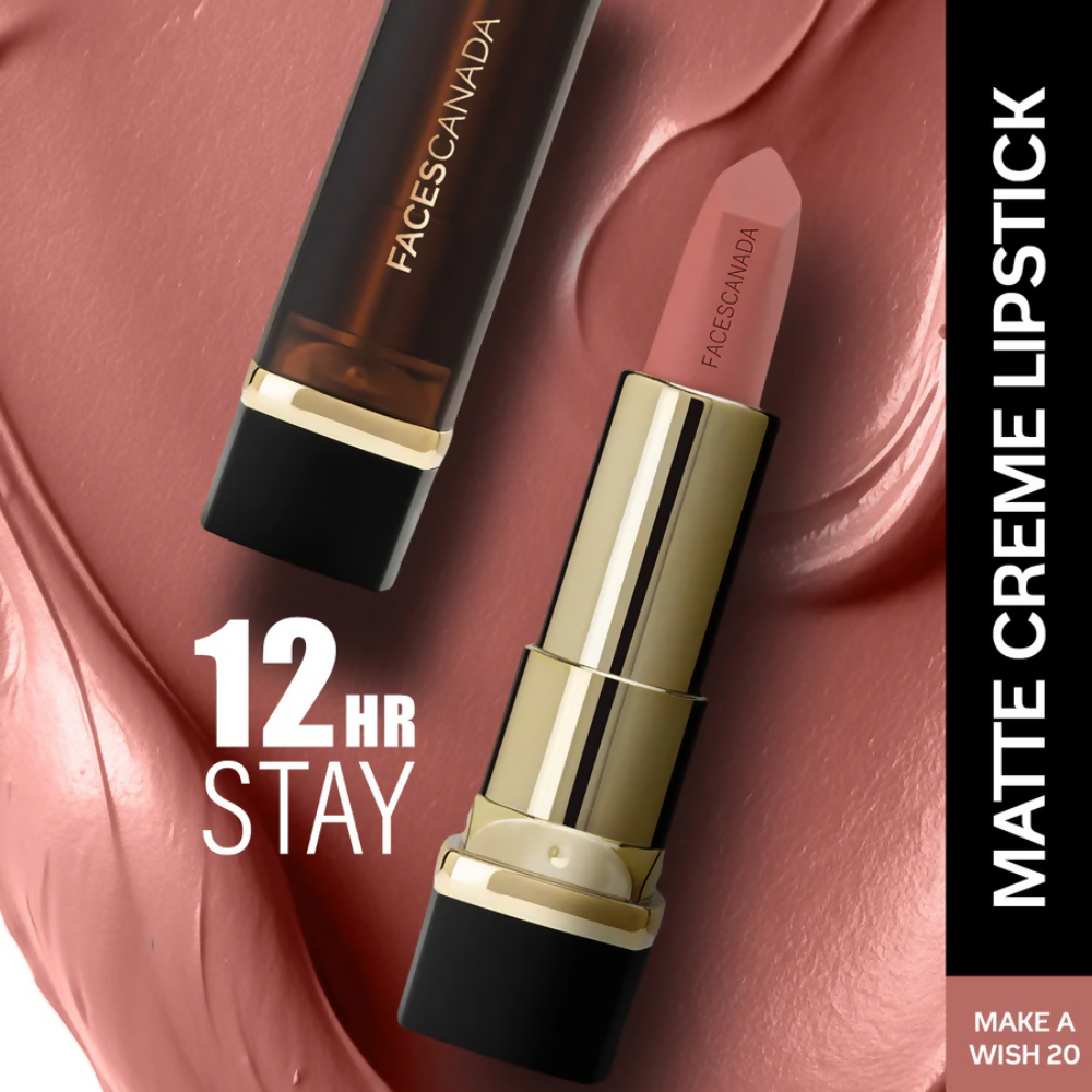 Faces Canada Comfy Matte Creme Lipstick - Make A Wish 20 | Grocsy
