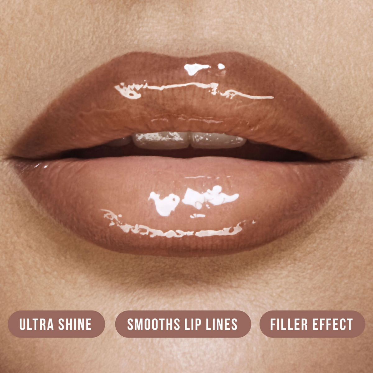Huda Beauty Faux Filler Extra Shine Lip Gloss - Sugar Baby | Grocsy