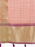 Shree Shyam Fashion Florance Light Pink Organza Saree | Grocsy