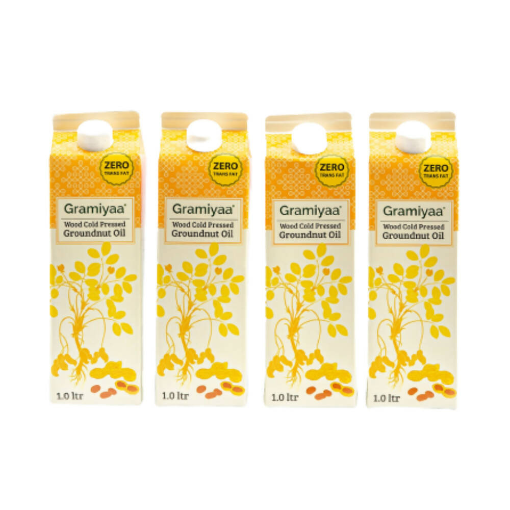 Gramiyaa Wood Cold Pressed Groundnut Oil