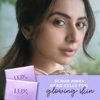 Lux Essence Of Himalayas Lavender & Vitamin C Exfoliating Soap | Grocsy
