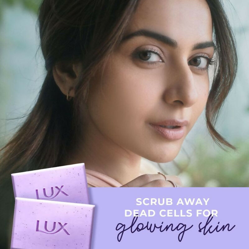 Lux Essence Of Himalayas Lavender & Vitamin C Exfoliating Soap | Grocsy