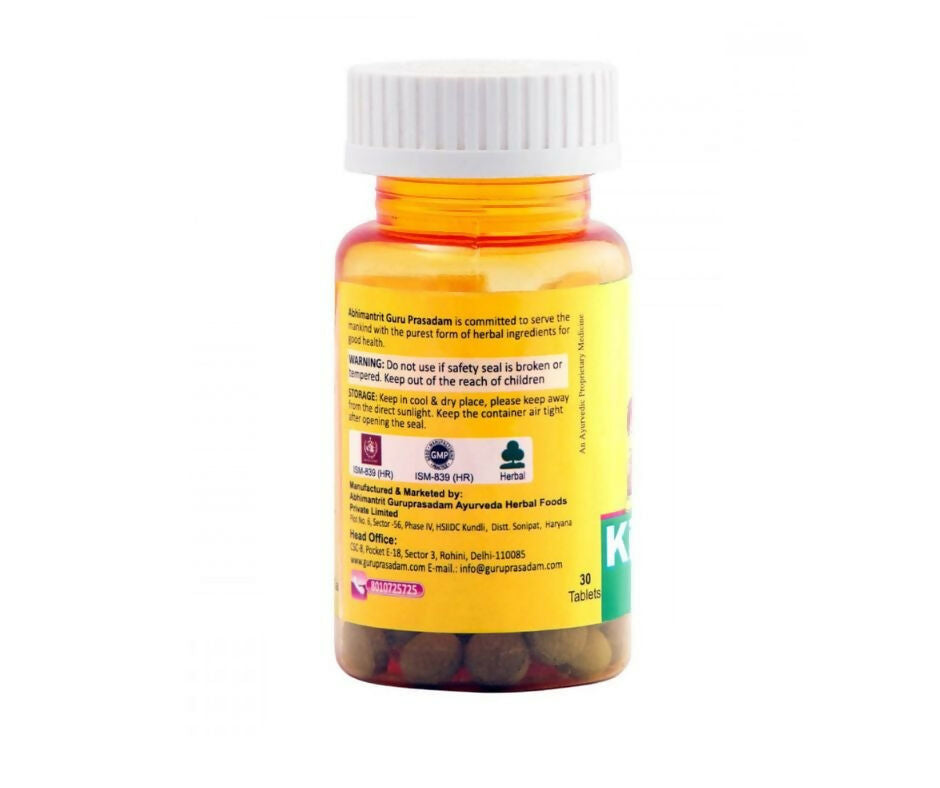 Guru Prasadam Kidfever Away Tablets - Swadesiicart