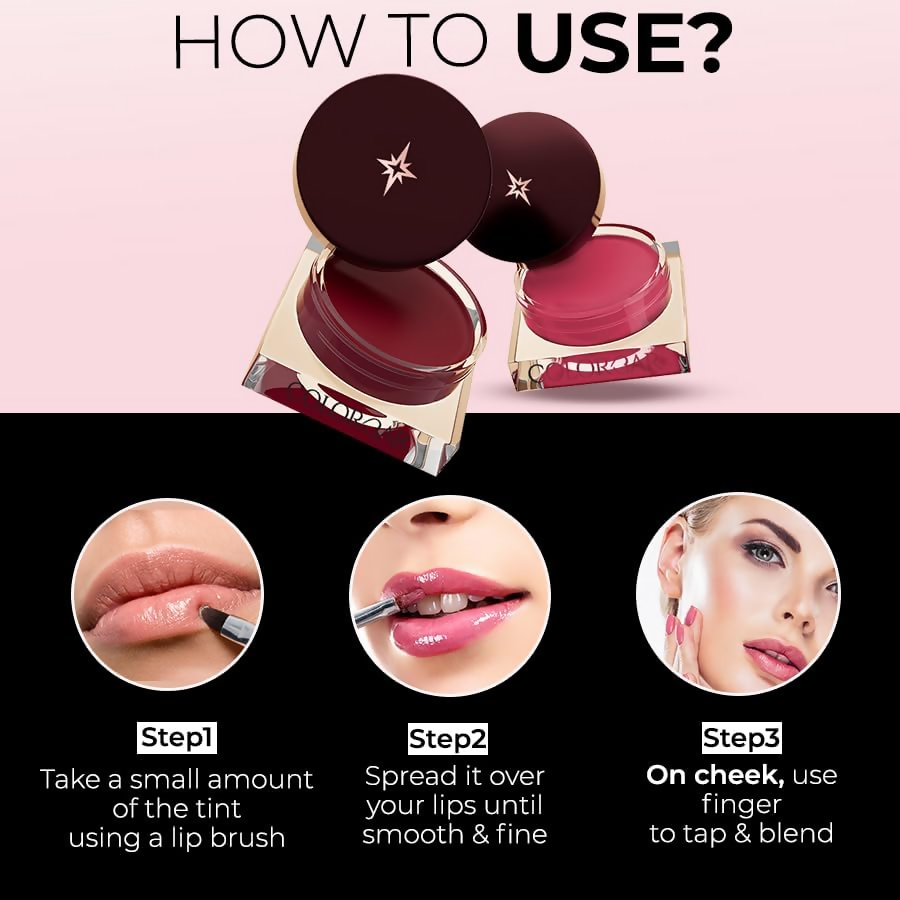 Colorbar Sinful Lip N Cheek Mousse Tint_Bubbelgum -002 | Grocsy