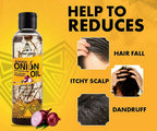 Urbangabru Ayurvedic Onion Hair Oil | Grocsy