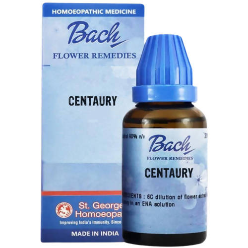 St. George's Bach Flower Remedies Centaury | Grocsy