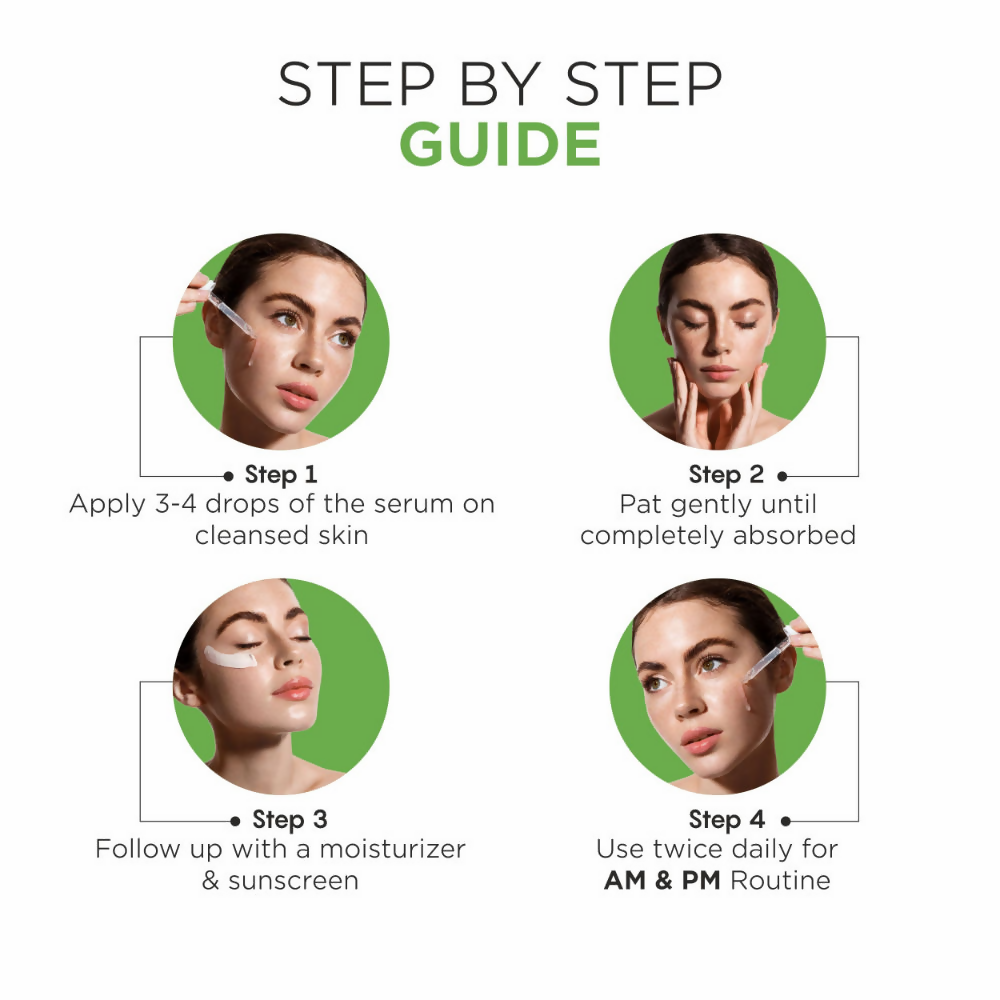 Oshea Herbals Phytoderma 10% Niacinamide plus Zinc Pca Face Serum | Grocsy