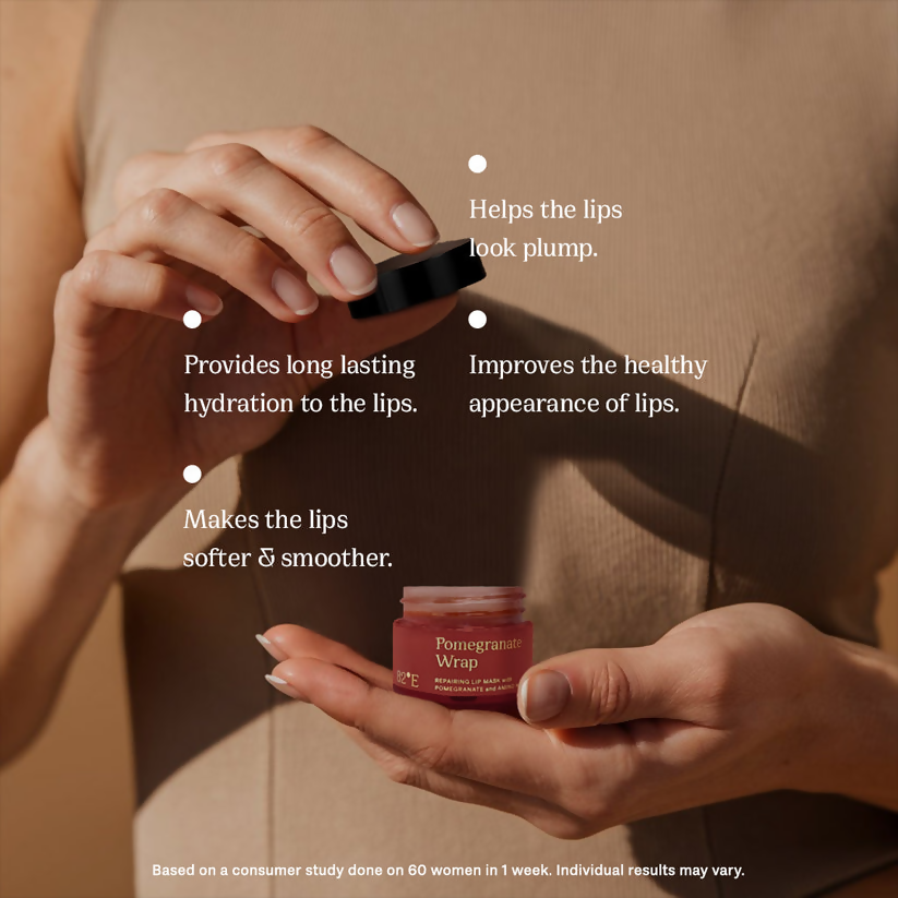82°E Pomegranate Wrap Repairing Lip Mask with Pomegranate & Amino Acids | Grocsy