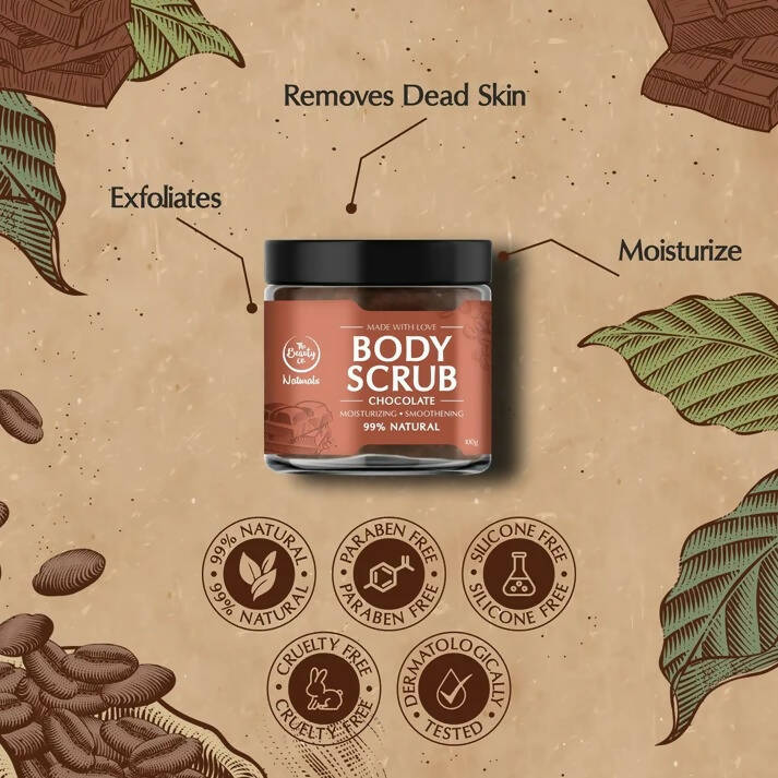 The Beauty Co. Chocolate Coffee Body Scrub | Grocsy
