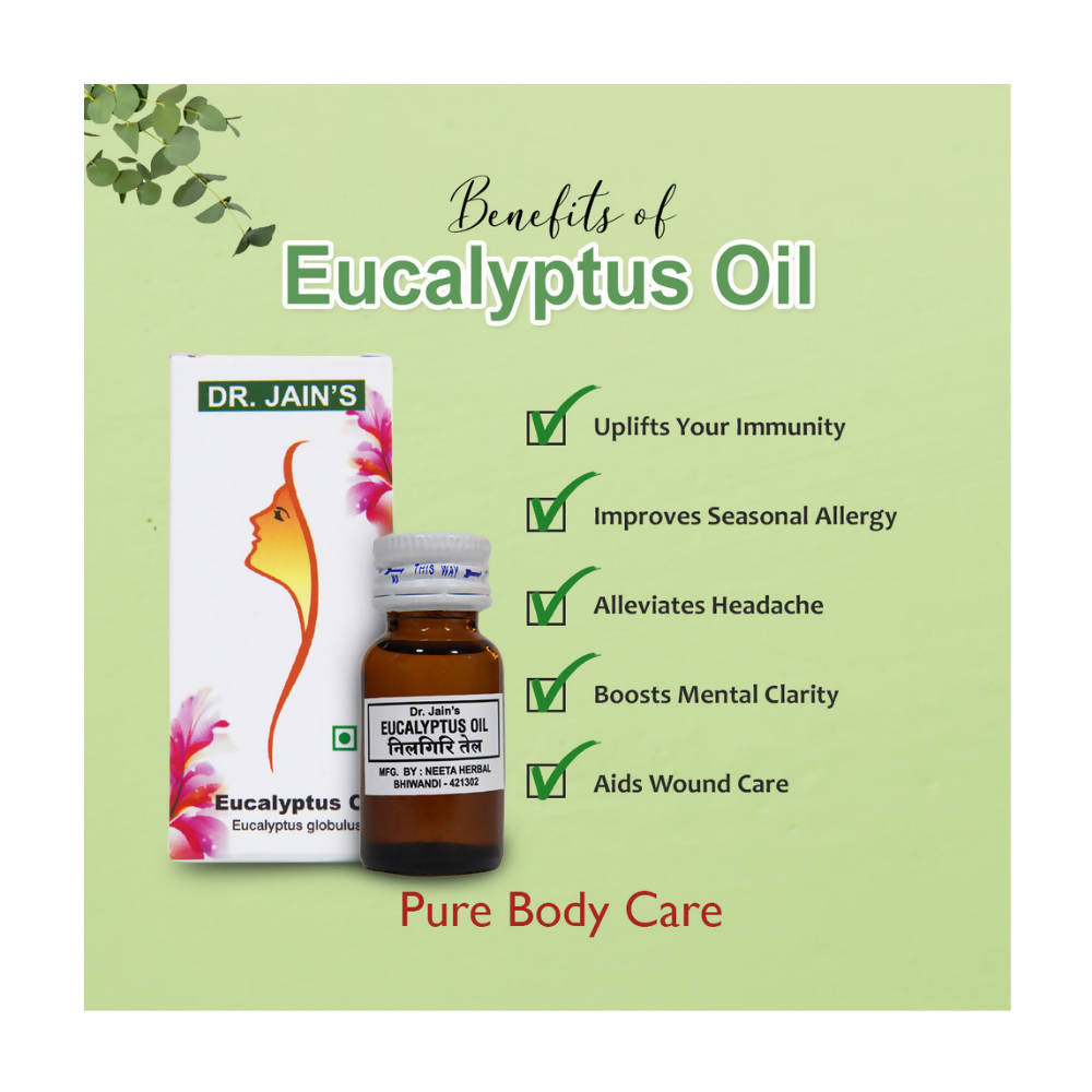 Dr. Jain's Eucalyptus Oil | Grocsy