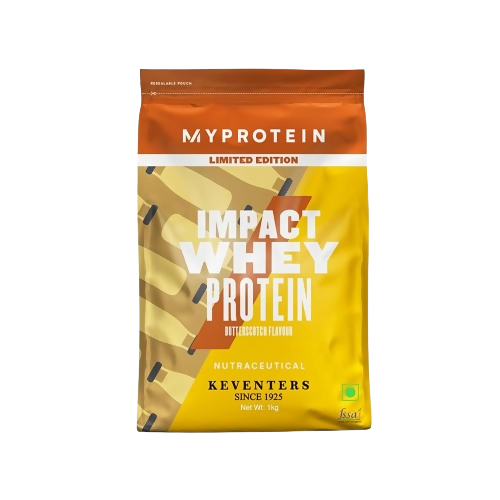 Myprotein Impact Whey Protein Powder - Keventers Butterscotch Flavor | Grocsy