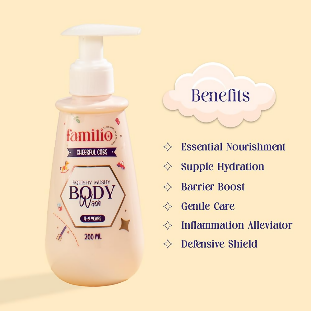 Familio Squishy mushy body wash | Grocsy