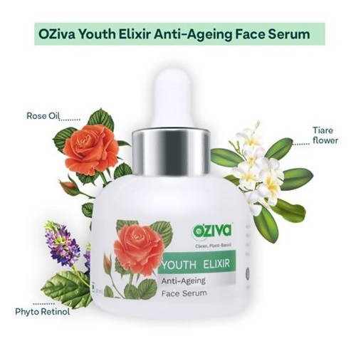 OZiva Youth Elixir Anti-Ageing Face Serum | Grocsy