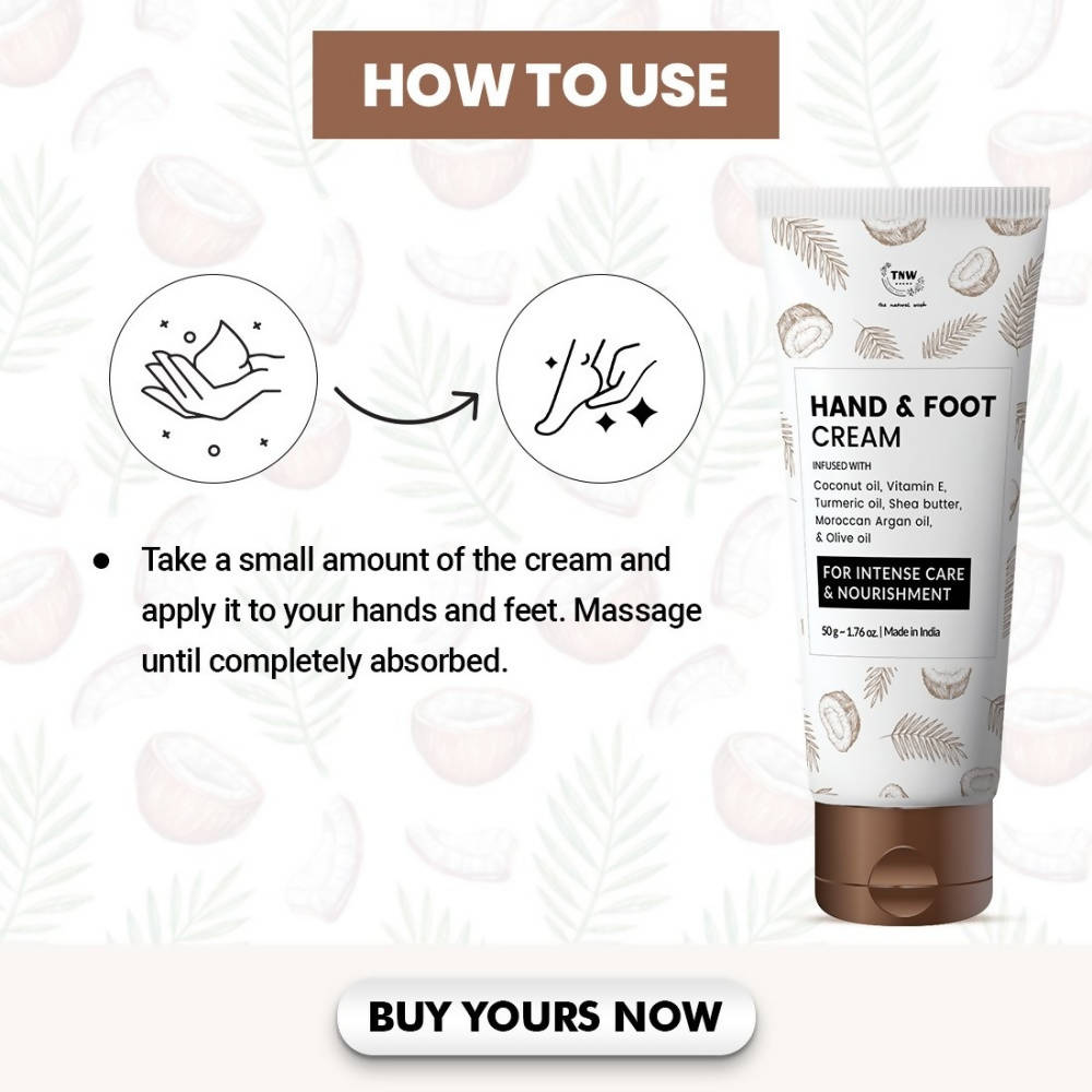The Natural Wash Hand & Foot Cream | Grocsy