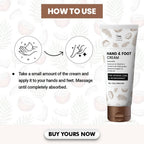 The Natural Wash Hand & Foot Cream | Grocsy