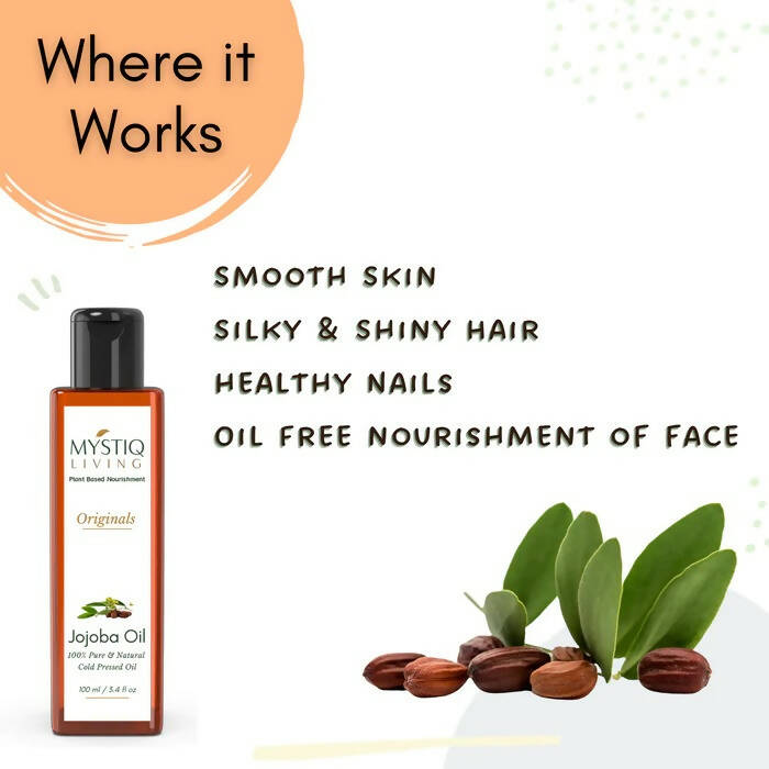 Mystiq Living Originals Jojoba Oil | Grocsy