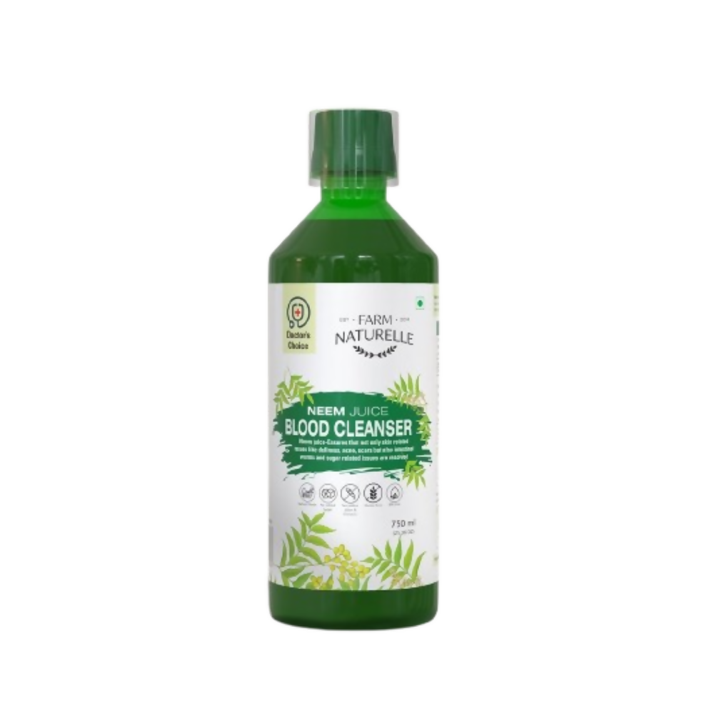 Farm Naturelle Neem Juice - Nature's Power for Detox and Skin Health | Grocsy