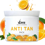 VCare Anti-Tan Facial Pack For Glowing Skin | Grocsy