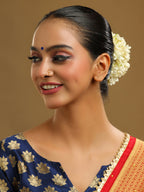 Ruby Raang Gold Bijlee Nose Pin | Grocsy