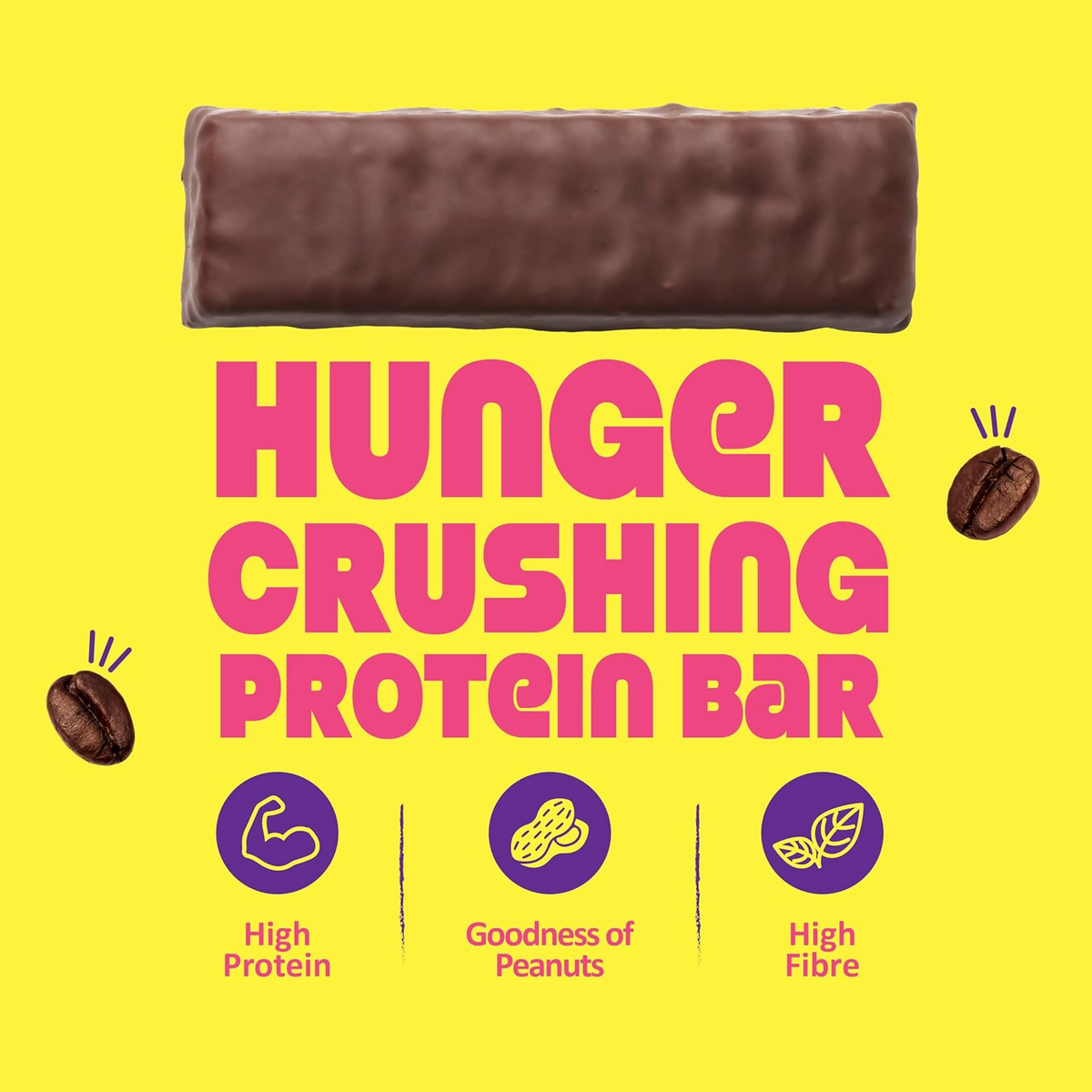 Yoga Bar Protein Minis, 4g Protein Bar (Coffee Crush) | Grocsy