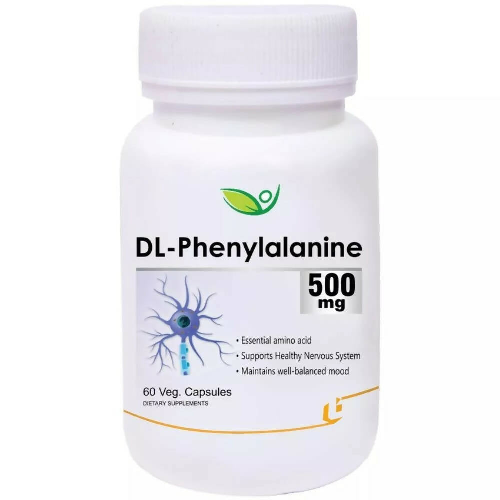 Biotrex Dl Phenylalanine 500mg Veg Capsules | Grocsy