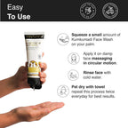 Soulflower Kumkumadi Face Wash | Grocsy