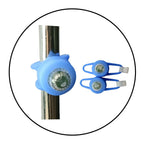 Safe-O-Kid Bicycle/Baby Stroller Led Light With Sos Signal Light Complete Front & Rear Road Safety - Blue | Grocsy