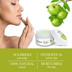 LA Organo Green Apple Lip Balm For Dry Chapped Lips | Grocsy