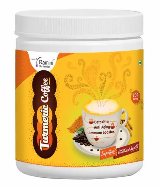 Ramini Bio Nutrition Turmeric Coffee Powder | Grocsy