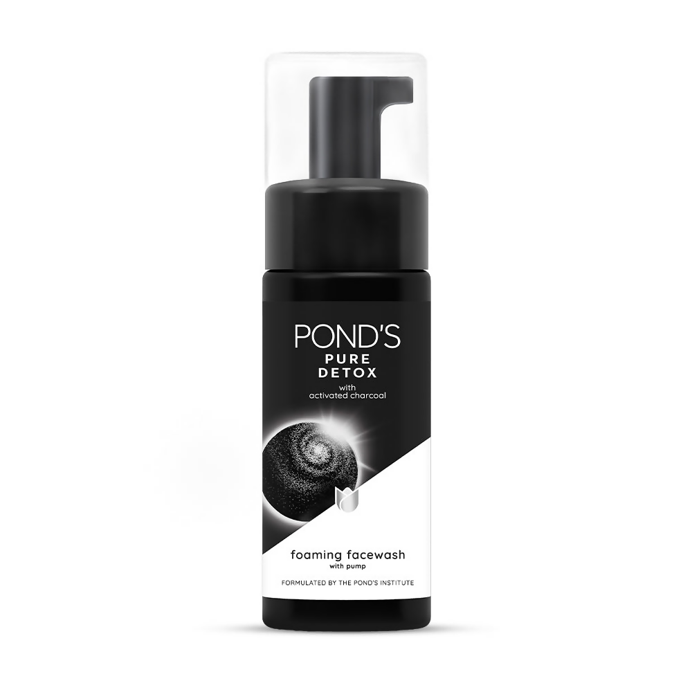 Ponds Pure Detox Foaming Pump Facewash | Grocsy