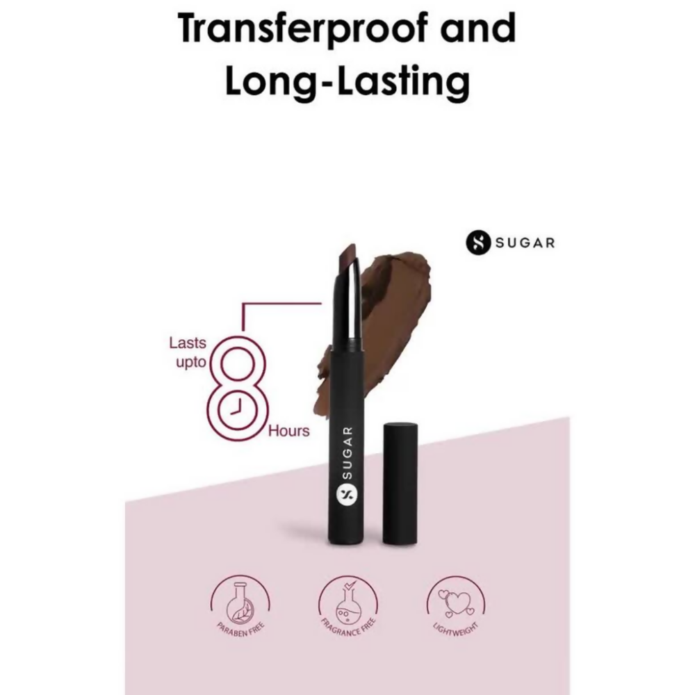 Sugar Cosmetics Matte Attack Transferproof Lipstick - 14 Caffeine Bandit | Grocsy
