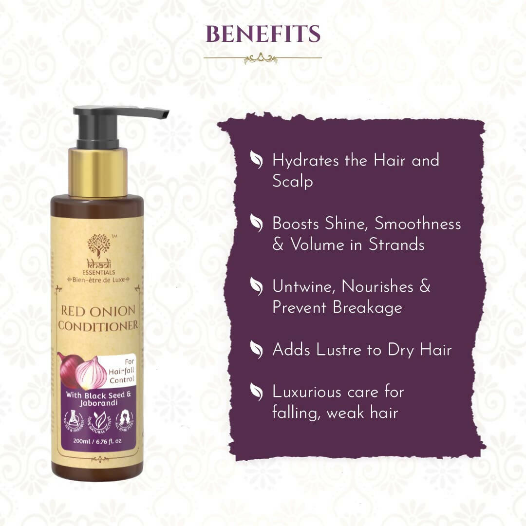Khadi Essentials Red Onion Conditioner | Grocsy