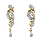 Mominos Fashion Johar Kamal Silver-Plated American Diamond Choker Set | Grocsy