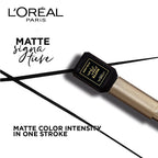 L'Oreal Paris Matte Signature Eyeliner - Black | Grocsy