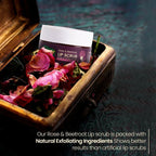 Mother Sparsh Rose & Beetroot Lip Lightening Scrub | Grocsy