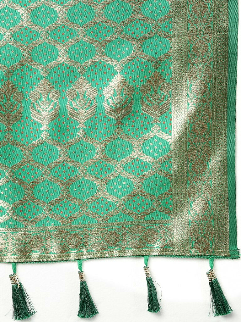 Vastranavya Royal Blue Soft Patola Silk With Meenakari Weaving Motifs And Rich Zari Weaving Pallu Saree With Matching Blouse Fabric | Grocsy