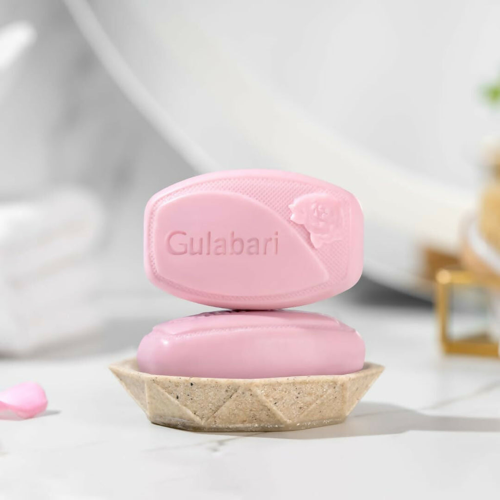 Dabur Gulabari Pure Rose Soap for Radiant Rose Glowing Skin & Body | Grocsy