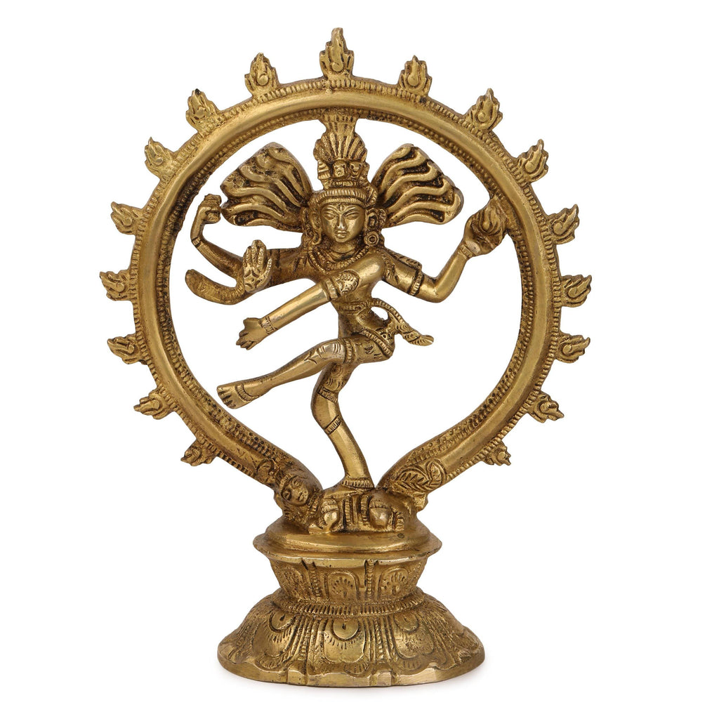 Devlok Lord Shiva Dancing Natraj Idol | Grocsy