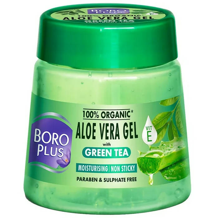 Emami Boroplus 100% Organic Aloe Vera Gel with Green Tea | Grocsy