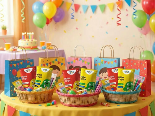 Little Joys Millet Chips - Cheesy Mint | Grocsy